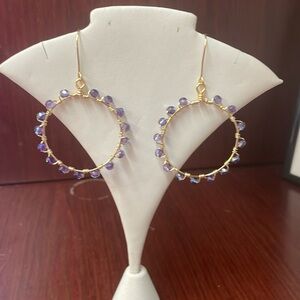 handmade jewelry beautiful hoop earrings